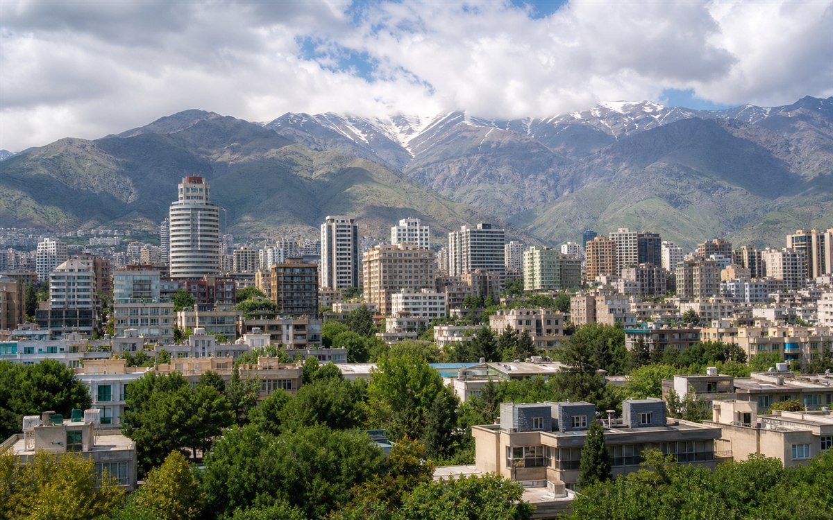 نمای محله ونک