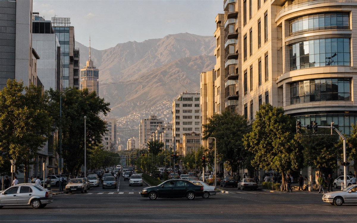 نمای محله بهجت‌آباد