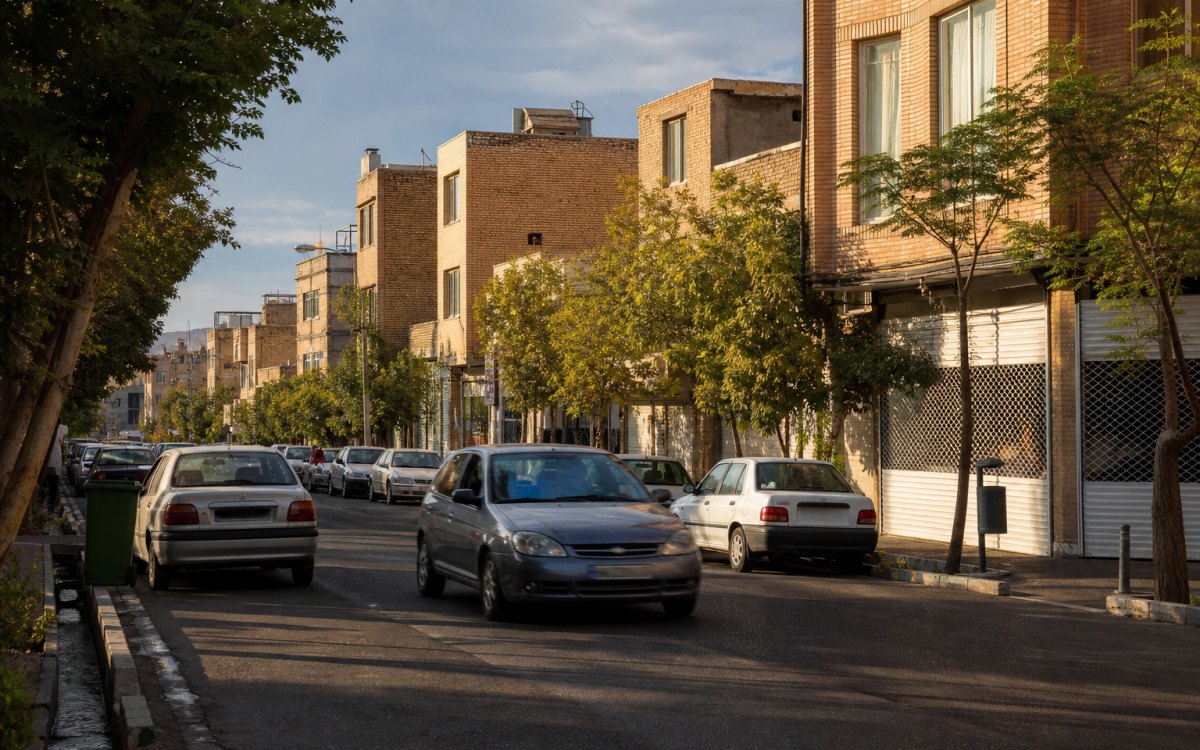 نمای محله دولاب