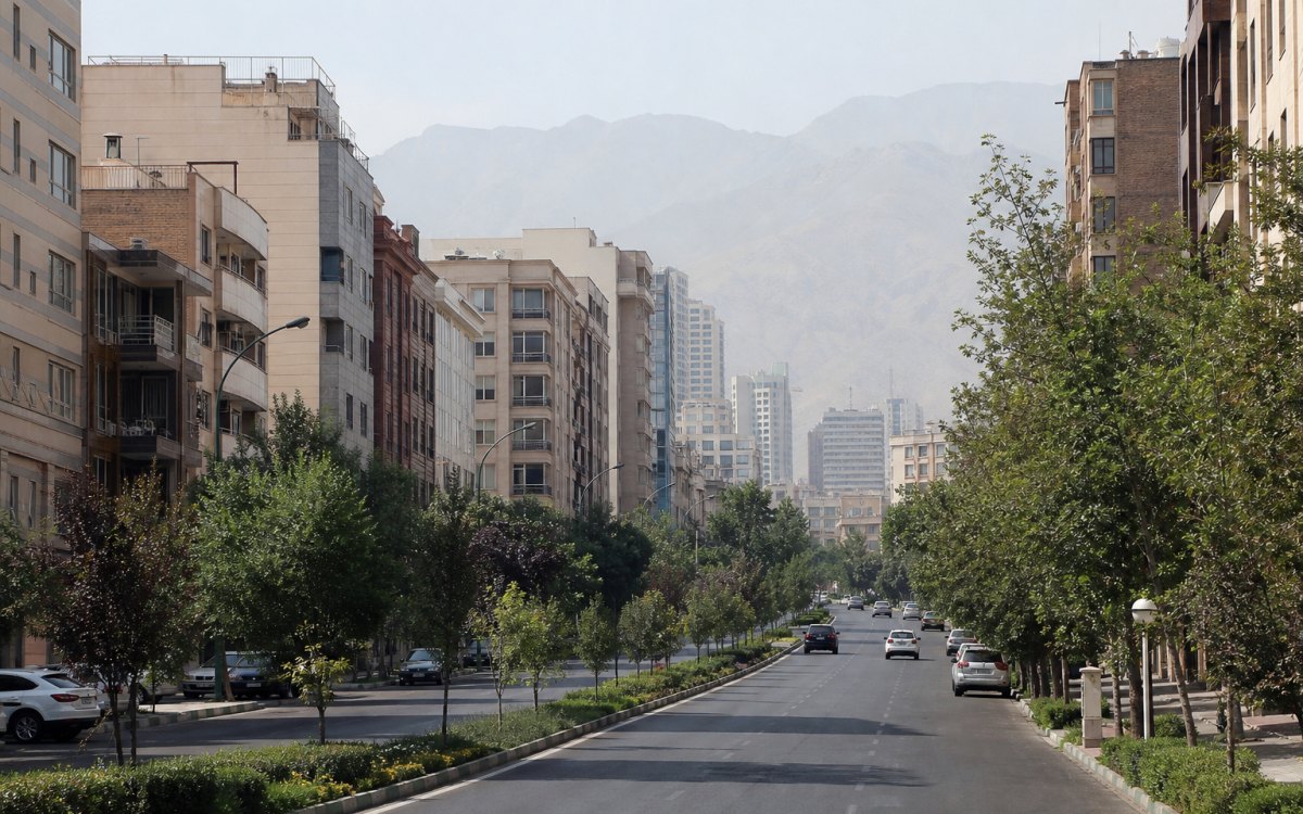 نمای محله تهران ویلا